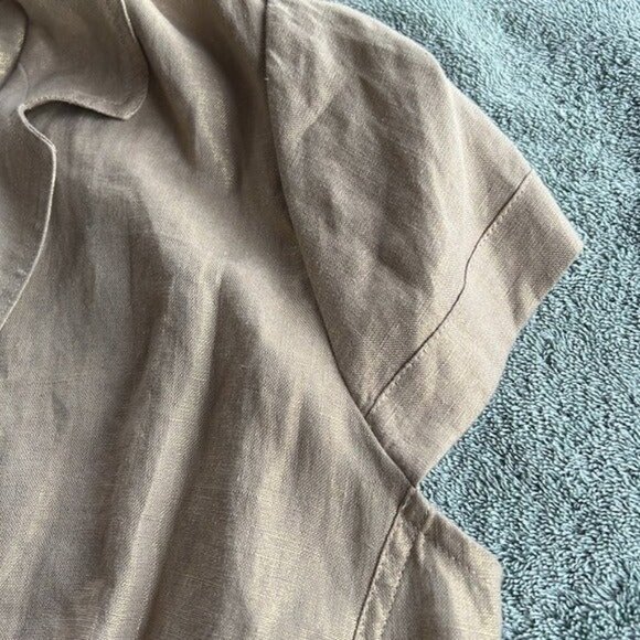 Donna Karan “Urban Safari” Linen Top - NWT! - Picture 12 of 12